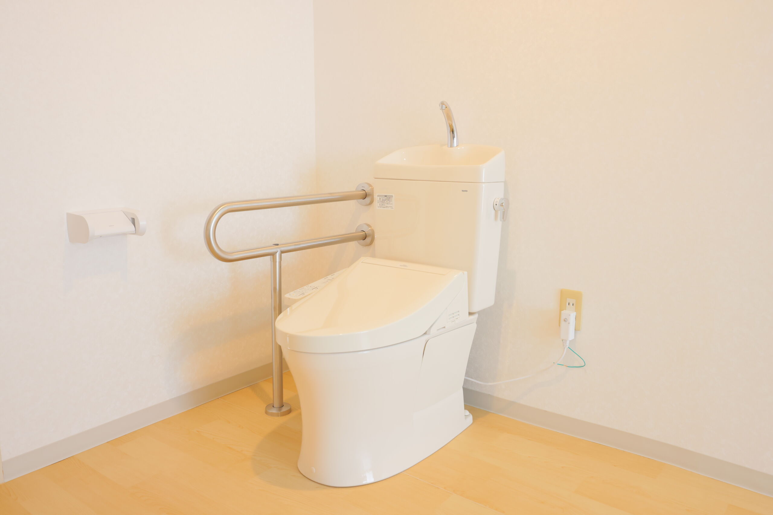 バリアフリーのトイレ